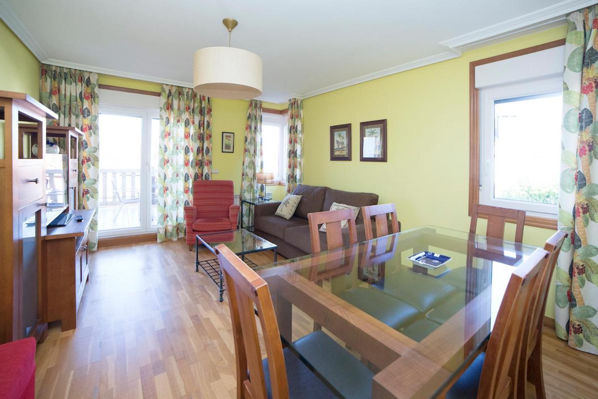 Apartamentos Ria De Bayona ไบโยนา ภายนอก รูปภาพ
